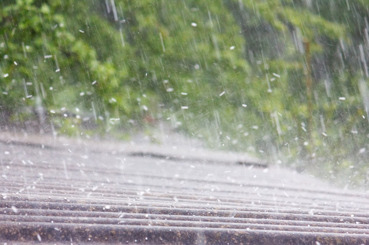 rain on roof